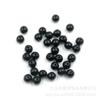 Contas de vidro DIY pulseira contas soltas bolha dupla cor correspondência contas redondas Fosco banhado a ouro rosa contas de vidro estilo antigo borla material