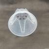 Maceta Transparente Nueva 2022 de 14cm para Phalaenopsis con Agujeros Laterales para Control de Raíces, Vaso Alto para Monstera y Alocasia, Especialmente Engrosado