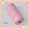 Cuerda de algodón trenzado 3mm 4mm de colores tapiz hecho a mano degradado color sólido cuerda de algodón material para colgante de coche cuerda para tejer diy hilo de algodón