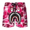 Estación Independiente Aliexpress Amazon Exportación Pantalones de Tiburón Marino Impresos en 3D Shorts Casuales de Playa