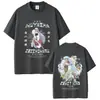 Camiseta com Estampa Gráfica de Anime Inuyasha Sesshoumaru para Homens e Mulheres, Top Camiseta Oversized Vintage para Homens