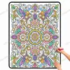 Manta Mandala DIY Rabisco Boêmia Desenho de Linha Preto e Branco Tapeçaria para Colorir Decoração de Casa Manta de Praia Yoga