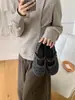 Novos sapatos Mary Jane de pelo sintético estilo coreano com tiras de bolinhas, coleção outono/inverno 2026, sapatilhas de bico fino
