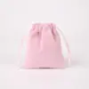 Bolsas de Terciopelo con Cordón para Joyería, Bolsas de Empaque para Joyería, Bolsas de Felpa para Guardar Auriculares, Logo Personalizado