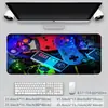 Alfombrilla de Ratón Retro E-Sports para Gaming Transfronterizo Grande de Gama Alta Engrosada Resistente a la Suciedad Resistente al Desgaste Impermeable Alfombrilla de Mesa para Teclado de Computadora
