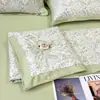 2026 Nueva Serie de Colchas de Verano de Algodón Tencel Refrigerante, Colcha Refrigerante de Verano, Colcha para Aire Acondicionado, Juego de Cuatro Piezas de Colcha de Verano