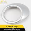 Adequado para 18 Tange Interruptor de Ajuste do Farol Círculo Brilhante Tange Interruptor de Controle do Farol Acessórios de Adesivo de Moldura Decorativa