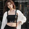 Estilo europeu e americano sexy emagrecimento cinta ultra-wide cinto feminino PU pulseira de couro casual all-match Moda alça de ombro cintura selo