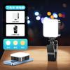 Luz de bolsillo RGB portátil pequeña mini luz LED para fotografía a todo color luz de relleno de ambiente creativo