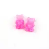 Acessórios de Cabelo DIY Acessórios de Resina Material Brincos Gradiente Gelatina Creme Cola Urso Bico de Pato Presilha Acessórios para Capa de Celular