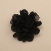 Estilo Coreano Chiffon Borda Queimada Fio Flor Flor de Organza Rosa Camélia Acessórios de Roupa Acessórios de Broche Joias DIY Flor de Sapato