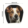 Funda de reposacabezas de coche de dibujos animados linda, funda de cojín de coche de animales, funda de almohada para cuello de coche suave