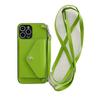 Aplicável ao iphone15promax porta-cartões transversal capa de couro com padrão cruzado Apple 14pro porta-cartões cordão capa protetora