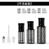 Frasco Oitavado Galvanizado do Oriente Médio para Óleo Essencial, Frasco Vazio, Frasco de Perfume de Dubai, Frasco de Vidro com Rolo, Frasco com Rolo para Massagem