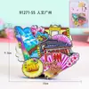 Adesivos de Geladeira de Madeira de Guangzhou Cidade Turística Popular Cartão de Alfinete Souvenirs Guochao Wenchuang Adesivos de Geladeira Turísticos Atacado