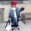 Traje de Mudança Gradual para Meninos Primavera 2025 Novo Zíper Esportivo Infantil Jaqueta Infantil Bonita e Fashion para Meninos