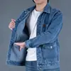 Casaco de Brim de Trabalho Masculino Proteção do Trabalho Roupas de Trabalho Outono e Inverno Forrado com Lã Espessado Resistente ao Desgaste Jaqueta de Trabalho Top