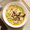 Pescado Cocido encurtido de Fábrica Tazón Grande Tazón de Sopa para el Hogar Tazón para Fideos Sentido Avanzado Vajilla de Cerámica Irregular 2024 Tazón Grande