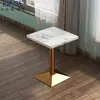 Mesa y Silla de Cubierta para Tienda de Té con Leche al por Mayor Muebles de Comedor para Barra de Postres, Bebidas Frías y Snacks Sofá de Restaurante Combinación Doble de Ocio