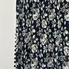 Cortina de rosas negras, estilo francés, de lujo, de alta gama, para sala de estar, dormitorio, opaca, de chenilla, tela jacquard.