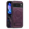 Funda de teléfono magnética de carga inalámbrica adecuada para Google Pixel 11Proxl Google 10 Soporte Funda protectora de cuero