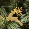 Alce de Natal Pronto de Fábrica, Sino de Veado, Pingentes de Árvore de Natal, Pingentes Decorativos de Árvore de Natal, Podem Ser Personalizados