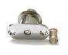 M22 llave de flor de ciruelo aleación de aluminio puerta y ventana corredera bloqueo superior canicas siete estrellas puerta corredera puerta corredera bloqueo telescópico de presión