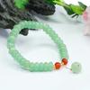 Pulsera de Jade con Cuentas de Ábaco y Colgante de Calabaza, Estilo Palacio, Venta al por Mayor de Fábrica S3042705