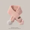 Bufanda para Niños Estilo Otoño e Invierno Bufanda de Corazón y Cruz Niños y Niñas Bebé Moda de Invierno Bufanda para el Cuello Tendencia