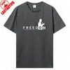 Libertad Charlie Kirk Ponte del Lado del Regreso Americano Camiseta de Poliéster