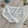 [Foto Real] Ropa Interior de Algodón Puro Floral para Jardín Antibacterial de 10A para Mujer con Refuerzo Extendido Borde de Encaje Ropa Interior de Algodón para Mujer