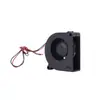 Ventilador Fengxia 6020 5V/12V/24V 6cm Cuatro Cables Tarjeta Gráfica Graves Boca Grande Ventilador de Refrigeración Turbina