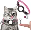 Pendente de Endereço Anti-Perda para Pet com Sino para Airtag da Amazon, Coleira Refletiva para Airtag
