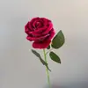 Rosas Artificiais Podem Ser Enviadas Transfronteiriçamente, Flores Artificiais para Casamentos, Flores Artificiais de Rosa para Decoração de Cenas, Decorações Internas