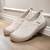 Zapatos de Tela para Mujer de Primavera Zapatos de Tela de Pekín Antiguo Suela Suave Empeine Suave Tejido a Mosca Slip-on Transpirables Zapatos de Madre Ligeros Zapatos de Trabajo para Pies Anchos