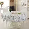 Toalha de mesa redonda, toalha de mesa lavável para sala de jantar, toalha de mesa para mesa de centro, à prova d'água, à prova de óleo, hotel, restaurante, anti-PVC, toalha de mesa quadrada para sala de jantar