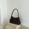 Bolsa de Axila com Textura Trançada Fashionable 2026 Novo Estilo Bolsa de Ombro Único Grande Capacidade Bolsa para o Dia a Dia Cor Sólida Elegante Pequena Bolsa Quadrada