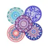 Posavasos de Corcho Estampado a Color Personalizado Manteles Individuales Aislantes del Calor Redondo Esterilla para Té Creativo Genial Posavasos para Café Personalizado