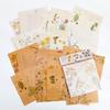 Mo Mo Doble Disfrute Material Retro Material de Fondo Papel Serie Colección Retro Creativo DIY Papel Material Decorativo 6