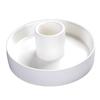 Estante de aroma de madera de salvia Yale transfronterizo de cerámica recogedor de hollín portavelas Vela de aromaterapia nórdica estufa de varilla de moxa