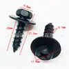 9015960477 Es Adecuado para Toyota Lexus Tornillo de Fijación de Soporte Lateral M6*22 Parachoques Delantero de Coche