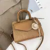 Shuai Mi Home 2026 Nova Bolsa Casual Elegante, Bolsa de Mão Quadrada Pequena de Nicho, Bolsa Transversal Fashion de Cor Sólida de Ombro Único