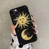 Adecuado para Funda de Teléfono iPhone 17, Nuevo Modelo de Comercio Exterior, Funda de Teléfono de Pareja Sol y Luna