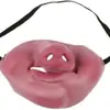 Máscara de payaso de media cara máscara divertida máscara de látex de media cara actuación de danza vestido máscara de truco al por mayor