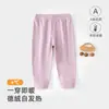 Calças térmicas para bebês, para meninos e meninas, calças quentes espessadas, fibra acrílica, tamanho grande, calças de pijama compridas para usar por baixo, leggings sem costura para bebês