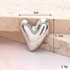 Nuevos Accesorios Creativos de Galvanoplastia para DIY Material de Pegatina Trasera para Funda de Teléfono Móvil Accesorios de Joyería de Estrella de Cinco Puntas Corazón Listos para la Venta