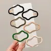 Pinzas para el cabello infantiles de moda con forma de estrella, versátiles y no dañan el cabello, juego de pasadores para arreglar mechones sueltos y flequillo, accesorios para el cabello para niñas