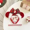 Diadema de Cuernos con Bola de Pelo Roja Navideña Palo Retorcido Otoño e Invierno Diadema de Cuernos de Árbol de Navidad Accesorios Versátiles para el Cabello para Fotos