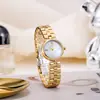 Nueva Serie de Relojes Little Beauty con Correa de Acero, Reloj Compacto de Acero Inoxidable para Mujer, Resistente al Agua, Cuarzo Xiaohongshu