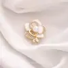 Broche de Laço Coração Simples para Mulheres, Corsage de Luxo, Alfinete Anti-Exposição para Gola Feminina, Alfinete de Cardigã, Acessório de Roupa